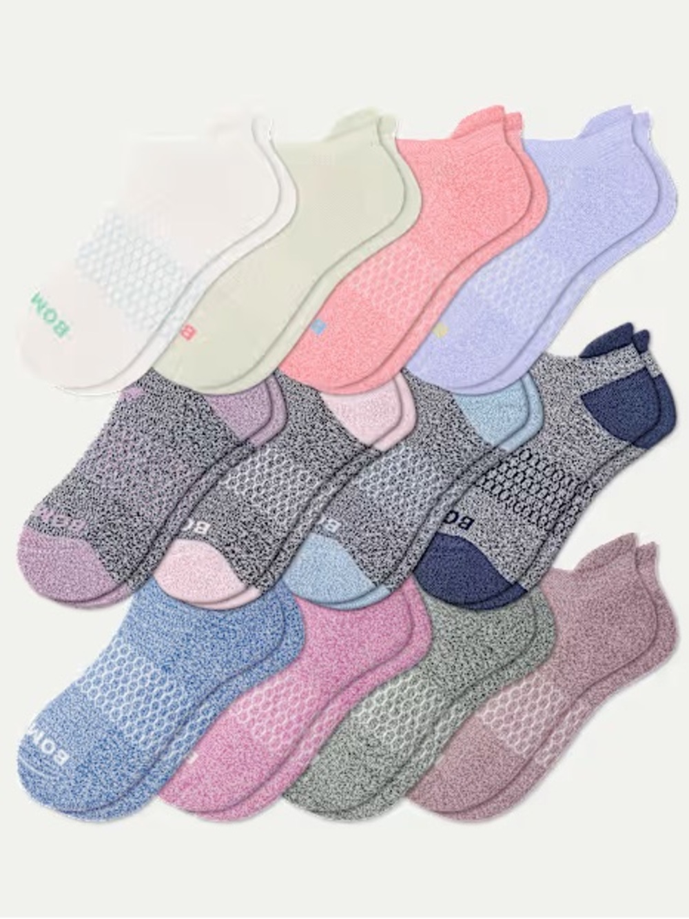 Bombas Women’s Ankle Socks 12 Pack - BNWT Medium - Picture 4 of 4
